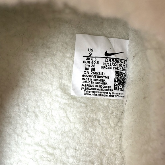 • NWT•  Women’s NIKE Burrow SE Slide Slipper Sanddrift / Light Bone Size 9 - Picture 11 of 11